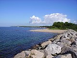 Sandstrand Kliff Knigshrn